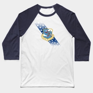 Strategic Air Command Crest and Banner Baseball T-Shirt